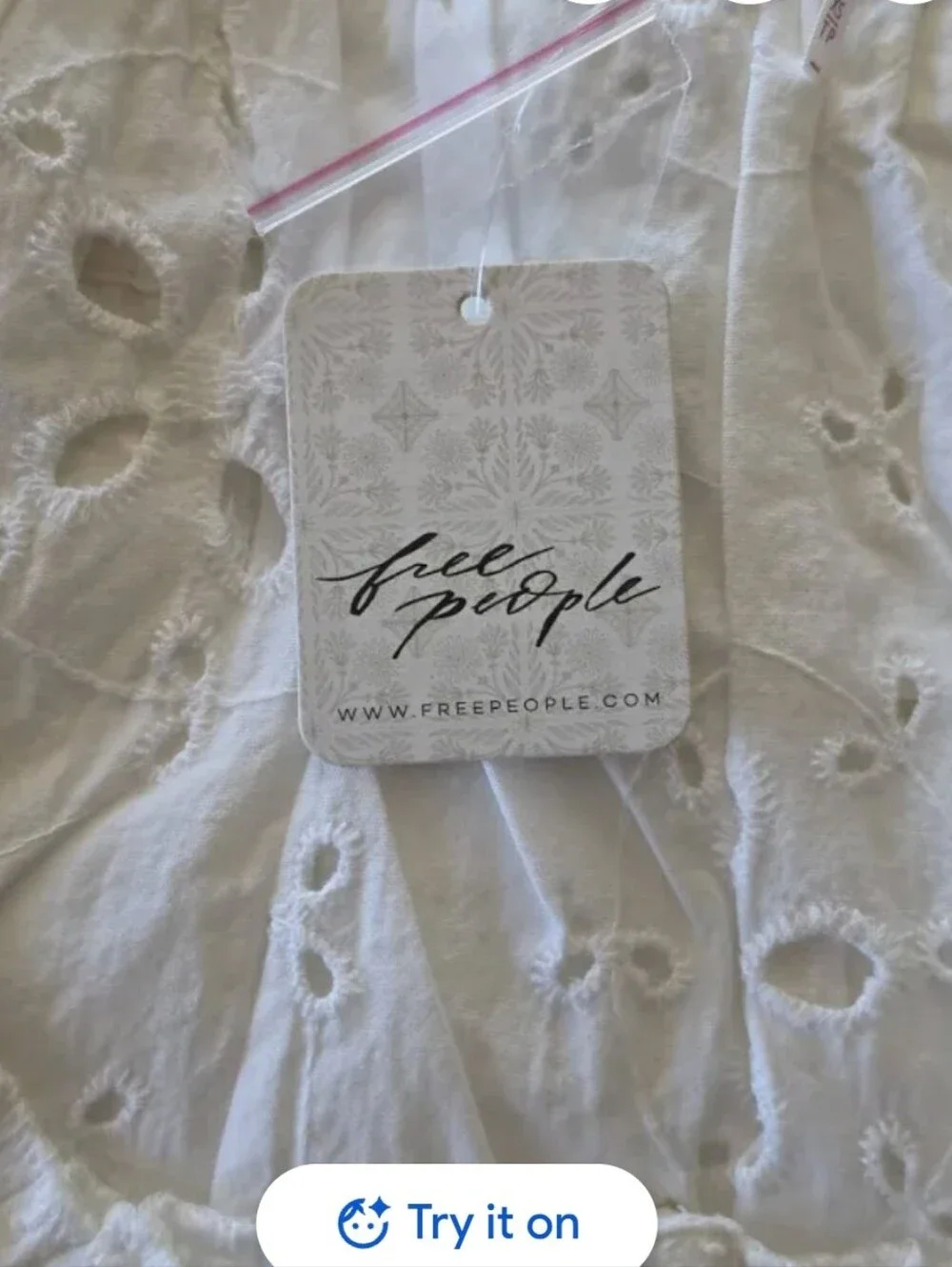 NWT Free People Madelyn Cotton Maxi Skirt Set – Sugar Swizzle – Large